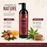 Earthly Body MKS Eco Nourish Daily Shampoo Original Scent 25 fl oz / 739 ml (Professional Size) | shampoo for women conditioner for women hair moisturizer dry hair treatment dry and frizzy hair |