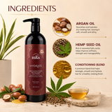 Earthly Body MKS Eco Hydrate Daily Conditioner Original Scent 25 fl oz / 739 ml (Professional Size) | serum hair moisturizer dry hair treatment dry frizzy hair nourish shampoo | UNDER 3999 |