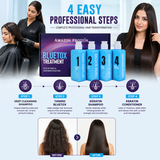 Amazon Protein Bluetox Monodoes KIT Hair Treatment Kit, 4-Step Professional Straightening System 480ml