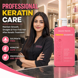 Amazon Protein Keratin Shampoo, Professional Sulphate Free, 33.81 FL OZ, Pink 1000 ml, For Professional Use