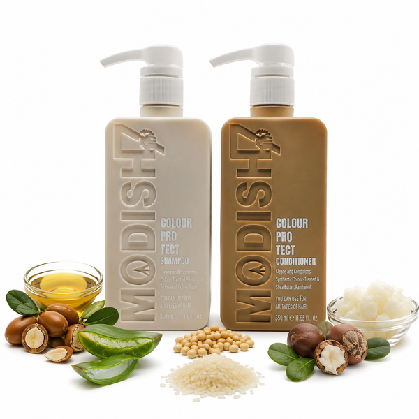 Colour Protect Shampoo & Conditioner Combo (350ml Each) | With Argan Oil, Quinoa Protein & Shea Butter | Sulfate-Free Hair Care for Colored Hair | Smooth, Shiny & Long-Lasting Color Protection