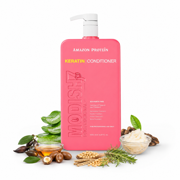 Amazon Protein Keratin Conditioner, Professional Sulphate Free Hair Treatment, 33.81 fl oz, Pink 1000 ml, For Professional Use