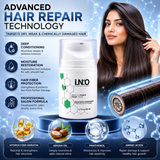 INO Leave-In Repair Mask 1.7 oz / 50 ml | leave-in hair mask | hair repair treatment | deep conditioning mask | damaged hair repair | hair mask for dry hair (Pack of 1)