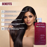 Amazon Protein Bio Plastia Treatment, 1000 ml Professional Hair Care, 33.8 Fl Oz, Nano-Keratin and Argan Oil Formula