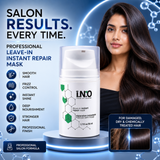 INO Leave-In Repair Mask 1.7 oz / 50 ml | leave-in hair mask | hair repair treatment | deep conditioning mask | damaged hair repair | hair mask for dry hair (Pack of 1)