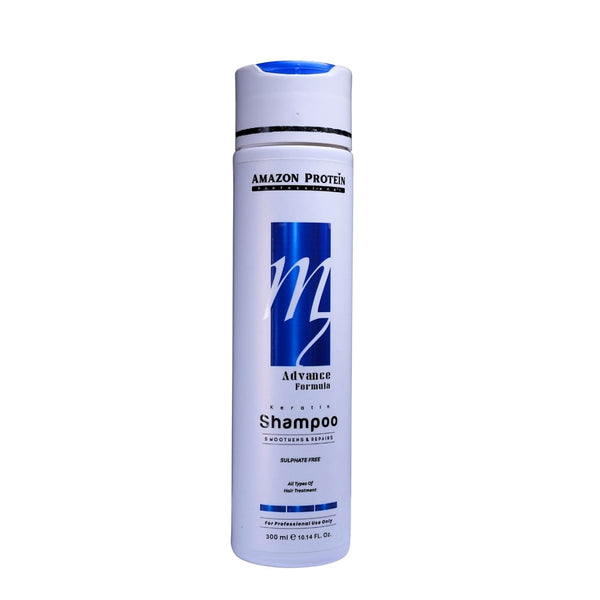 Amazon Protein Advanced Keratin Shampoo 300ml | Professional Hair Care Formula | Smooth, Strong & Manageable Hair | For All Hair Types