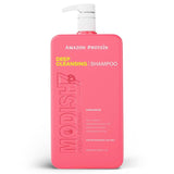 Amazon Protein Deep Cleansing Shampoo, Professional pH Balancer, 33.81 fl oz, Pink 1000 ml For Pofessional Use Only