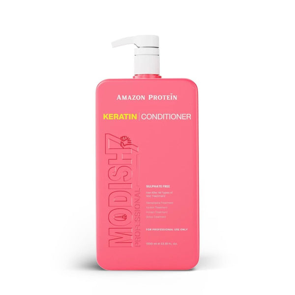 Amazon Protein Keratin Conditioner for Frizzy Hair – 1000ml Deep Nourishing Anti-Frizz Hair Conditioner for Smooth Shine Softness & Repair