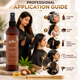 Earthly Body MKS Eco Kahm Smoothing Treatment Original Scent 2 fl oz / 60 ml hair repair hemp seed oil hair care keratin protein frizz control serum vegan cruelty-free hair care | UNDER 2499 |