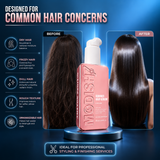 Advance Hair Serum with Macadamia Oil & Vitamin E, Ultra Shine Anti-Frizz Formula, Smooth & Silky Finish for Dry, Damaged & Frizzy Hair, Lightweight Professional Hair Care, 100ml