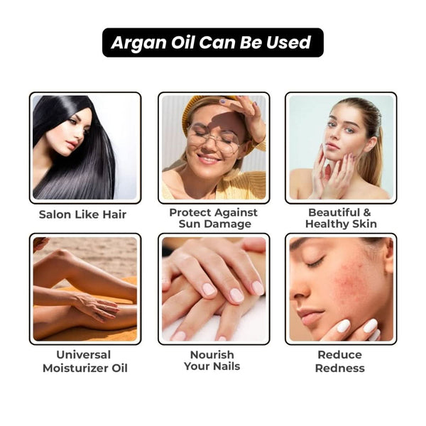 Amazon Protein Advanced Formula Argan Oil for All Hair Types, 50ml,Boost Shine, Promotes Growth, Reduces Frizz.