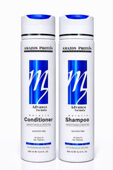 Amazon Protein Advanced Formula Keratin Shampoo & Conditioner Combo Smoothing,Professional Hair Treatment, For Stronger Hair | Controls Hair Fall |For Men & Women