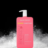 Amazon Protein Keratin Conditioner for Frizzy Hair – 1000ml Deep Nourishing Anti-Frizz Hair Conditioner for Smooth Shine Softness & Repair