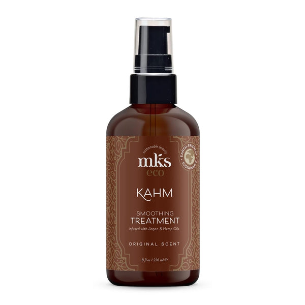 MKS Eco Kahm Smoothing Treatment Original Scent 8 fl oz / 236 ml (Professional Size) | smoothing treatment moroccan argan oil hemp seed oil frizz control salon | UNDER 7999 |