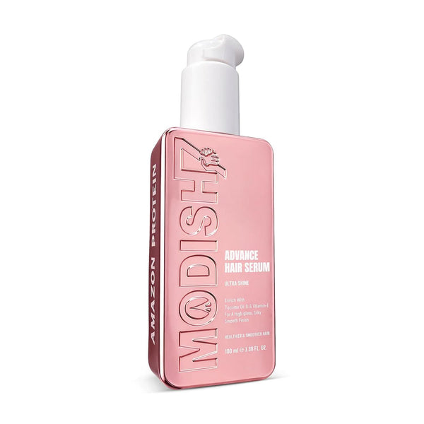 Advance Hair Serum with Macadamia Oil & Vitamin E, Ultra Shine Anti-Frizz Formula, Smooth & Silky Finish for Dry, Damaged & Frizzy Hair, Lightweight Professional Hair Care, 100ml