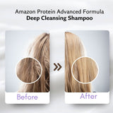 Amazon Protein Tanino Bluetox Hair Smoothing Lotion 1000ml | Tannin Technology Formula with Keratin & Proteins | Frizz Control, Shine & Strength | Professional Hair Repair Treatment | For All Hair Types
