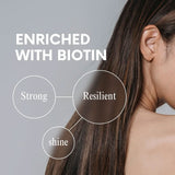Amazon Protein Biotin Shampoo & Conditioner Combo 300ml | Professional Hair Care with Biotin | Smooth, Strong & Healthy Looking Hair | For Men & Women
