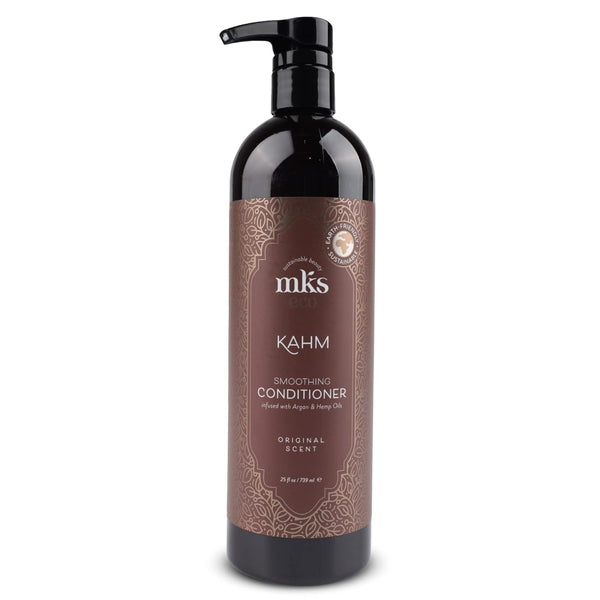 MKS Eco Kahm Smoothing Conditioner Original Scent 25 fl oz / 739 ml (Professional Size) oil vegan hair conditioner cruelty-free hair care frizz control conditioner hair repair treatment |