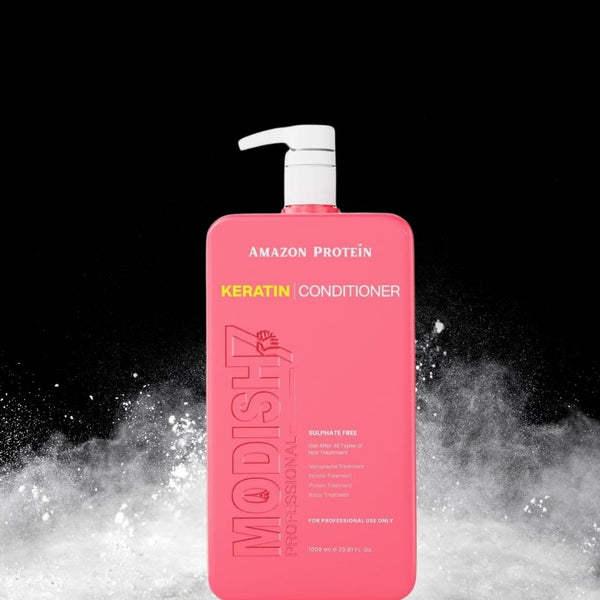 Amazon Protein Keratin Conditioner, Professional Sulphate Free Hair Treatment, 33.81 fl oz, Pink 1000 ml, For Professional Use