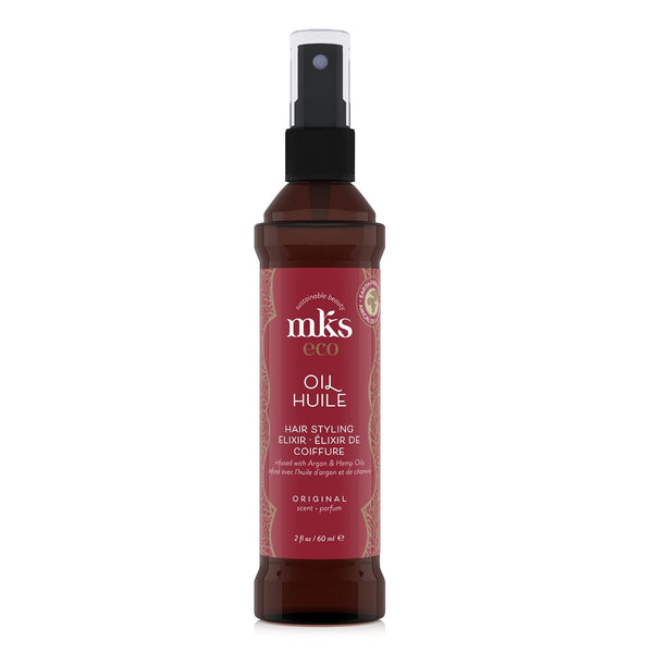 Earthly Body MKS Eco Oil Hair Styling Elixir Dreamsicle Scent 2 fl oz / 60 ml