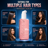 Advance Hair Serum with Macadamia Oil & Vitamin E, Ultra Shine Anti-Frizz Formula, Smooth & Silky Finish for Dry, Damaged & Frizzy Hair, Lightweight Professional Hair Care, 100ml