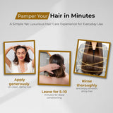 Amazon Protein Moroccan Argan Oil Hair Mask 500g | Deep Conditioning Treatment for Dry & Damaged Hair | Smoothness, Hydration & Shine | Professional Hair Care