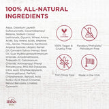 MKS eco Kahm Smoothing Shampoo 739ml Original Scent – Cleanse Moisturize Repair Hair with Moroccan Argan Oil Hemp Seed Oil Vegetable Keratin – Vegan Sulfate Free Cruelty Free