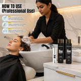 Amazon Protein Hair Care Combo – Sulphate Free Shampoo (300ml) + Conditioner (300ml) + Argan Oil (50ml) | Advanced Repair for Dry, Damaged & Chemically Treated Hair | Deep Nourishment, Frizz Control & Shine Boost | Salon Care