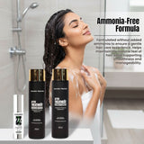 Amazon Protein Hair Care Combo – Sulphate Free Shampoo (300ml) + Conditioner (300ml) + Argan Oil (50ml) | Advanced Repair for Dry, Damaged & Chemically Treated Hair | Deep Nourishment, Frizz Control & Shine Boost | Salon Care