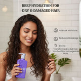Amazon Protein Hard Water Shampoo & Conditioner Combo 350ml Each | Removes Hard Water Buildup | Hydrating & Repairing Care for Dry, Damaged Hair | Unisex, All Hair Types