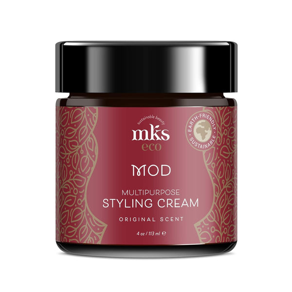 MKS Eco Mod Multipurpose Styling Cream 113ml – Lightweight, Flexible Hold Hair Cream for All Hair Types – Tames Frizz, Adds Texture & Definition