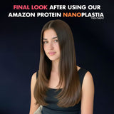 Amazon Protein Nanoplastia – Advanced Hair Restoration Treatment for All Hair Types 1000ml | Protein Hair Therapy | Frizz-Free Smoothing & Deep Repair
