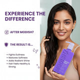 Amazon Protein Hard Water Shampoo, Mineral Buildup Removal & Hair Repair Formula, Cleanses & Conditions, SLS & SLES Free, Paraben Free, Professional Shampoo for Dry, Rough & Frizzy Hair, 350 ml