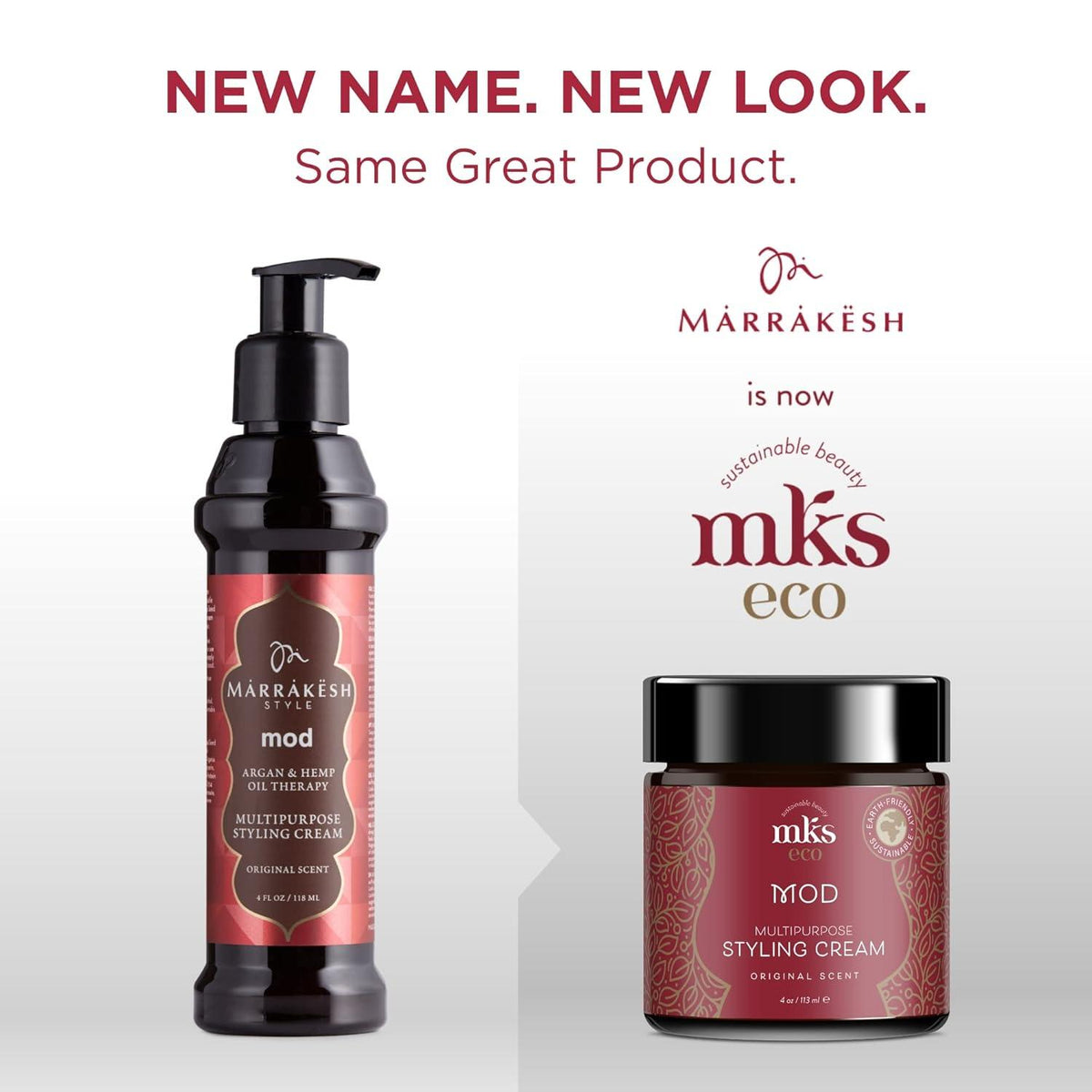 MKS eco Mod Multipurpose Styling Cream 113ml, product angle 5