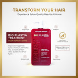 Amazon Protein Bio Plastia Treatment, 1000 ml Professional Hair Care, 33.8 Fl Oz, Nano-Keratin and Argan Oil Formula