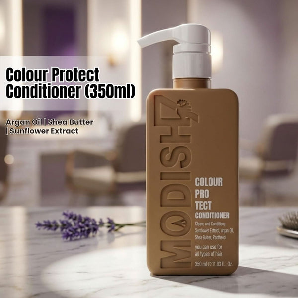 Colour Protect Conditioner 350ml | With Argan Oil, Shea Butter & Sunflower Extract | Smooth, Nourish & Protect Colored Hair | Sulfate-Free Conditioner for All Hair Types