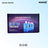 Amazon Protein Bluetox Monodoes KIT Hair Treatment Kit, 4-Step Professional Straightening System 480ml