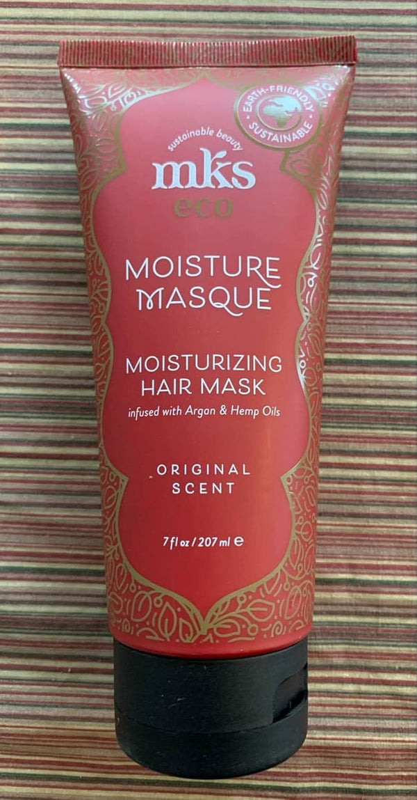 Earthly Body MKS Eco Moisture Masque 7 fl oz / 207 ml | Deep Moisturizing Hair Mask | Dry & Frizzy Hair Treatment | Nourishing Hair Repair | Original Scent