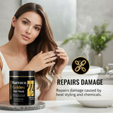 Amazon Protein Moroccan Argan Oil Hair Mask 500g | Deep Conditioning Treatment for Dry & Damaged Hair | Smoothness, Hydration & Shine | Professional Hair Care