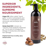 MKS Eco Kahm Smoothing Conditioner Original Scent 25 fl oz / 739 ml (Professional Size) oil vegan hair conditioner cruelty-free hair care frizz control conditioner hair repair treatment |