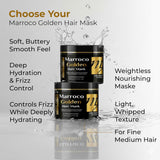 Amazon Protein Moroccan Argan Oil Hair Mask 500g | Deep Conditioning Treatment for Dry & Damaged Hair | Smoothness, Hydration & Shine | Professional Hair Care