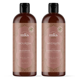 MKS eco Nourish Shampoo, Original Scent  / 739 ml + MKS eco Hydrate Conditioner, Original Scent   / 739 ml