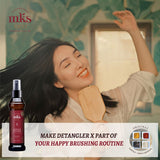 Earthly Body MKS Eco X Leave-In & Detangler 4 fl oz / 118 ml | Lightweight Conditioning Spray | Smooth, Frizz-Free Hair | Original Scent