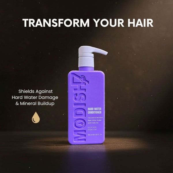 Amazon Protein Hard Water Conditioner, Frizz Control, Sulfate & Paraben Free, 350 ml 11.83 FL OZ, Purple