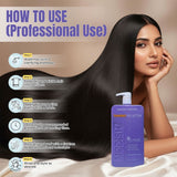 Amazon Protein Tanino Bluetox Hair Smoothing Lotion 1000ml | Tannin Technology Formula with Keratin & Proteins | Frizz Control, Shine & Strength | Professional Hair Repair Treatment | For All Hair Types