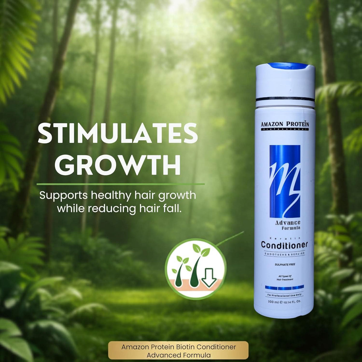 Modish7 Advanced Keratin Conditioner 300ml, product angle 7