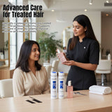 Amazon Protein Keratin Shampoo & Conditioner 300ml Each + Modish7 Hair Serum 100ml | Sulfate-Free Smoothening, Frizz Control & Shine Boost | Hair Care Combo