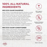 MKS eco Kahm Smoothing Shampoo & Conditioner Set (10 fl oz Each) | Moroccan Argan Oil & Hemp Seed Oil | Smooth, Repair & Hydrate Hair | Vegan & Cruelty Free