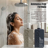 Repair Shampoo & Conditioner Combo with Argan Oil, Keratin & Biotin | Deep Damage Repair, Smooth & Frizz Control | For Dry, Damaged & Chemically Treated Hair | Sulfate Free | 350ml Each