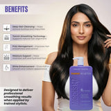 Amazon Protein Tanino Bluetox Hair Smoothing Lotion 1000ml | Tannin Technology Formula with Keratin & Proteins | Frizz Control, Shine & Strength | Professional Hair Repair Treatment | For All Hair Types